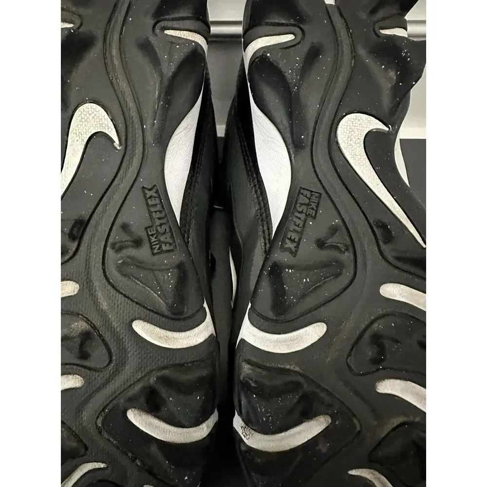 Nike Alpha Fastflex Shoes Kids Size 6Y Black Football Cleats FQ4012-001